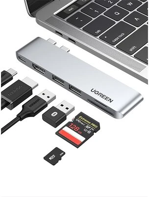 Ugreen 4K×2K@30HZ, USB 3.0 HUB nagyítás