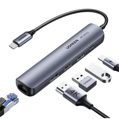 Ugreen 4K@60HZ, USB HUB nagyítás