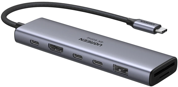 Ugreen 7W1 HUB nagyítás