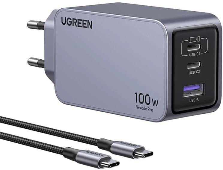 Ugreen GAN, USB + 2X nagyítás