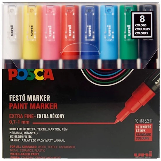 <span itemprop='brand'>Uni</span> <span itemprop='sku'>posca pc-1m 8</span> nagyítás