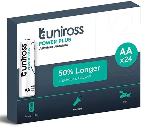 Uniross LR6 AA nagyítás