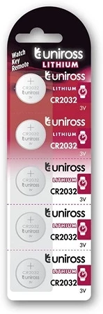 <span itemprop='brand'>Uniross</span> <span itemprop='sku'>U5CR2032</span> nagyítás