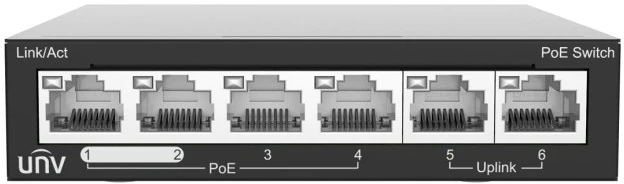 Uniview NSW2020-6T-POE-IN nagyítás