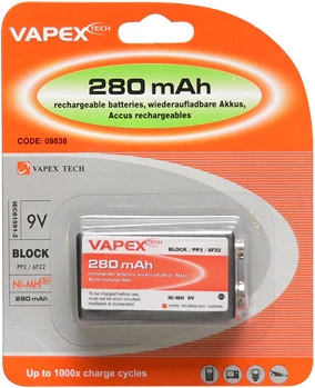 Vapex 9V 280MAH nagyítás