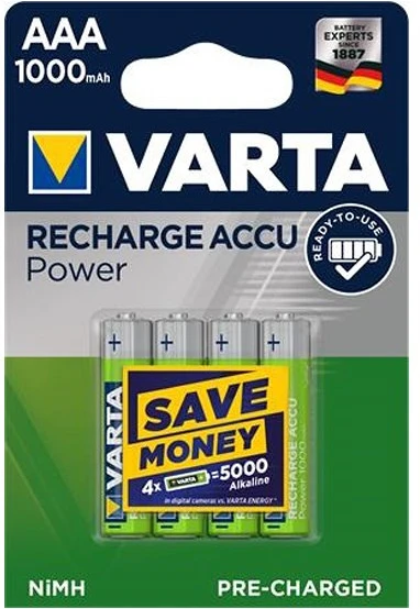 Varta 1000 MAH nagyítás