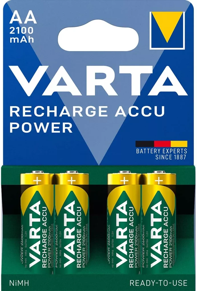 Varta AA 1.2 V 2100 MAH 4-BLISZTER nagyítás