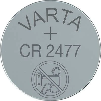 Varta CR 2477 nagyítás