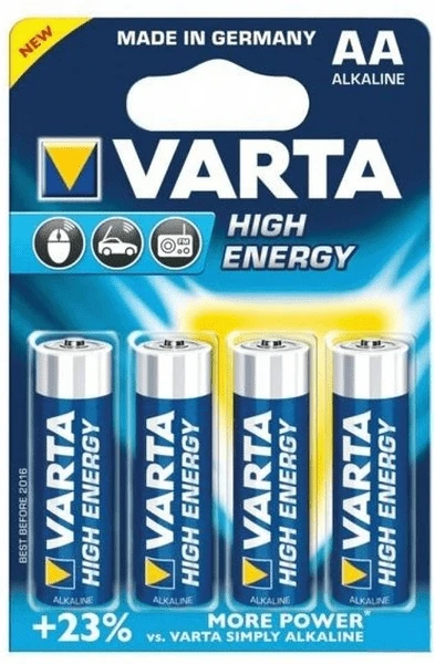 Varta HE AA BL 4 nagyítás