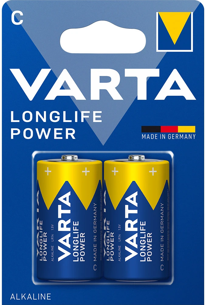 Varta LR14 nagyítás
