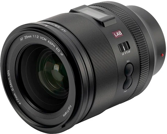 Viltrox 35/1.2 FE nagyítás