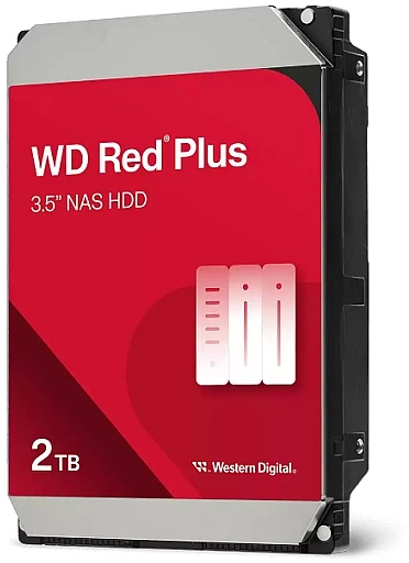 Western digital RED PLUS 2TB SATA3 3.5