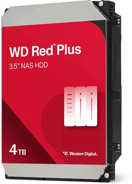 Western digital RED PLUS 4TB SATA3 3.5
