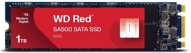 Western digital RED SA500 1TB M.2 SATA 2280 SSD WDS100T1R0B nagyítás