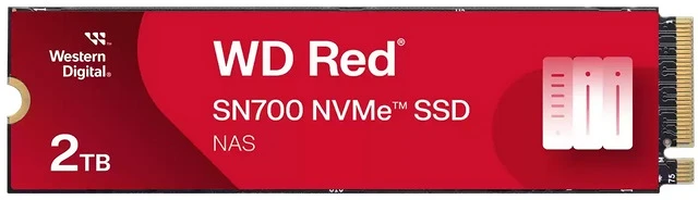 Western digital RED SN700 2TB M.2 PCIE 2280 SSD WDS200T1R0C nagyítás