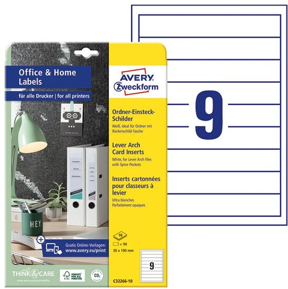 Avery C32266-10 nagyítás