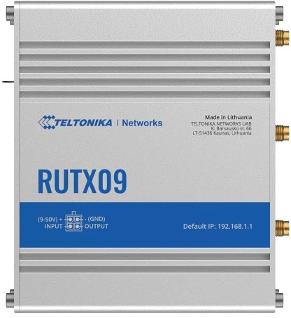 Teltonika RUTX09 nagyítás