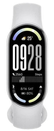 Xiaomi SMART BAND 10 GLACIER SILVER (BHR07PSGL) nagyítás