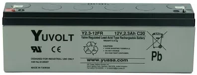 Yuasa YUVOLT 12V 2.3 AH FR nagyítás