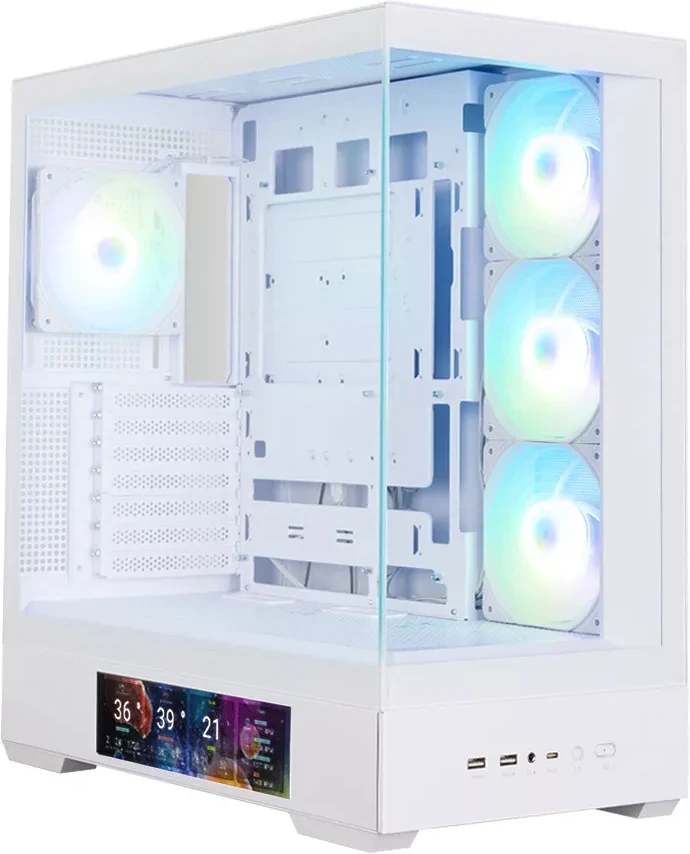 Zalman ATXCASE P40 DS WHITE nagyítás