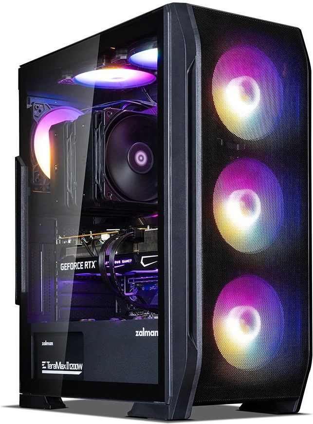 Zalman N7PLUSV2 nagyítás