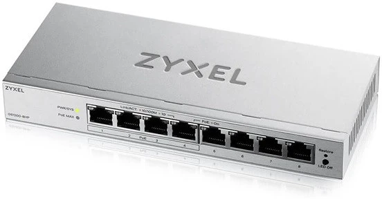 Zyxel GS1200-8HPV3-EU0101F nagyítás