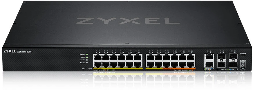 Zyxel XGS2220-30HP nagyítás